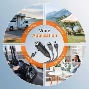 <span class=keywords><strong>Cable</strong></span> <span class=keywords><strong>de</strong></span> alimentación USB 3 en 1 para coche, resistente al agua, para cargador Starlink Mini, carga rápida 5A, DC a DC, 2/3m, conductor <span class=keywords><strong>de</strong></span> níquel 18AWG, con revestimiento. - Product Image 6