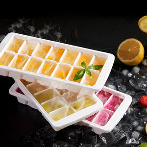 Moule à crème glacée en silicone de qualité alimentaire personnalisé, pliable, <span class=keywords><strong>pour</strong></span> glaçons en forme de pastilles avec couvercle, moule à glaçons en silicone <span class=keywords><strong>pour</strong></span> congélateur - Product Image 5