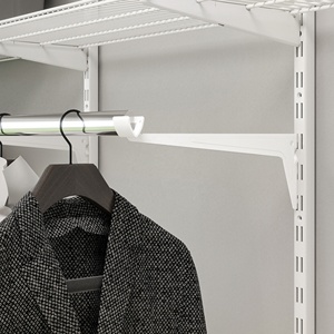 Модульная вешалка для одежды для гардероба, легко устанавливаемая система хранения одежды - Product Image 3