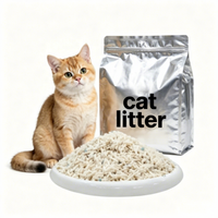 Litière pour chat en sable de bentonite à agglomération rapide, anti-odeur, de haute qualité, facile à nettoyer et sans poussière, best-seller 2026