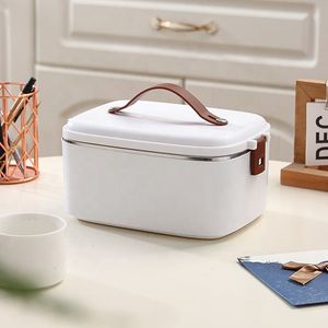 Boîte à lunch électrique 2-en-1 pour voiture, 1L, chaude/froide, avec contrôle numérique, esthétique, pour l'école - Product Image 2