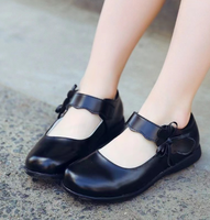 Nouvelles Chaussures Scolaires de Haute Qualité pour Filles, Chaussures Décontractées pour Enfants, Chaussures Habillées en Cuir Véritable pour Enfants