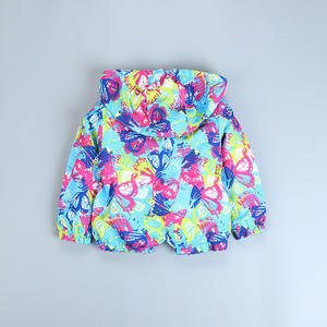 Vêtements pour enfants coréens en gros, vestes bomber en nylon coupe-vent provenant de sites de shopping - Product Image 2