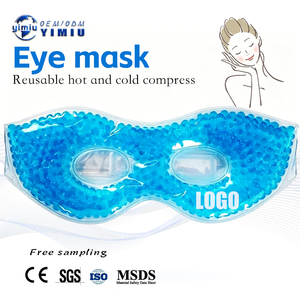 <span class=keywords><strong>Masque</strong></span> oculaire réutilisable en gel en forme d'œil, compresse chaude/froide, taille personnalisée, classe médicale I, non toxique, soulagement de la douleur, soulagement de la fatigue - Product Image 2