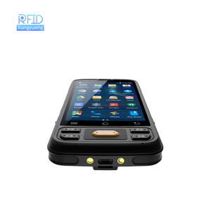 Scanner de codes à barres 2D Android 1D personnalisé Terminal portable RFID et code-barres longue portée <span class=keywords><strong>PDA</strong></span> robuste pour une utilisation en entrepôt en stock - Product Image 4