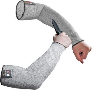 Manches anti-coupure avec trou pour le pouce, protection des bras, résistantes aux morsures, pour peaux fines, anti-abrasion, protection des bras pour le jardin et la cuisine - Product Image 2