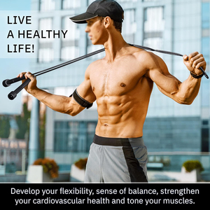 <span class=keywords><strong>Corde</strong></span> à <span class=keywords><strong>sauter</strong></span> en PVC légère et réglable, poignées en plastique anti-emmêlement, entraînement cardiovasculaire en salle de sport, <span class=keywords><strong>endurance</strong></span>, entraînement physique, <span class=keywords><strong>corde</strong></span> à <span class=keywords><strong>sauter</strong></span> - Product Image 4