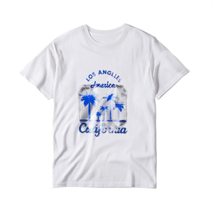 T-Shirt Unisex 210GSM 100% Cotone, Casual, Traspirante, Resistente, Design California Los Angeles - Product Image 2