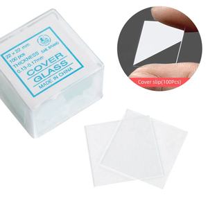 高品質実験消耗品 22x50mm 透明顕微鏡スライドガラス OEMカスタマイズ可能 実験機器 - Product Image 3
