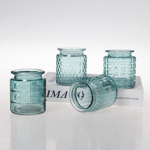 Kustom Logo dekoratif kaca Tealight botol lilin dengan pesta pernikahan untuk dekorasi rumah termasuk Hari Valentine - Product Image 5