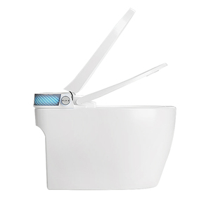 Vente directe usine : WC intelligent en céramique avec couvercle de siège chauffant en PP, équipement sanitaire pour usage domestique 8804/2021BF Automatique - Product Image 3