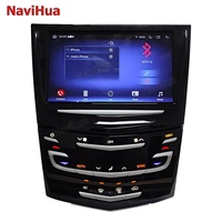 Écran Android 8 pouces de conception OEM pour Cadillac ATS ATSL CTS SRX XTS, autoradio multimédia, navigation Carplay, boîte de rangement rabattable