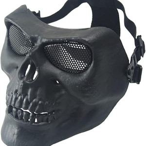 New Halloween Đảng nhăn nhó đầy đủ mặt bảo vệ bộ xương an toàn CS trò chơi trang phục ngoài trời trò chơi chiến thuật cosplay mặt nạ - Product Image 2