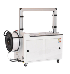 Máquina de embalaje de flejado de caja de cartón completamente automática de buena calidad para cinta de tira de PP