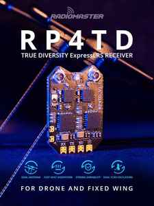 RP4TD 2.4G Antena Dual Diversificada para Drones, Accesorios para Drones de Ala Fija y Multirrotor de Carreras - Product Image 4