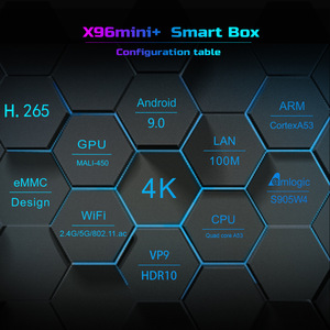 Decodificador de Red <span class=keywords><strong>X96mini</strong></span>+ S905W4 Android TV Box 5G WiFi 4K de Alta Definición - Product Image 4