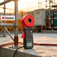 Testeur de résistance de terre à pince haute précision Xtester-ETCR2100C 1000Ω 30A pour usage en laboratoire OEM, garantie 1 an