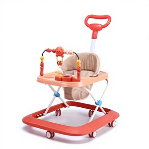 Chaises d'apprentissage multifonctions bon marché en gros, jouets d'éveil pour bébés, marcheurs pour bébés 3 en 1 avec musique et roues - Product Image 6