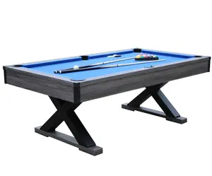 Groothandel Hoge Kwaliteit 7ft Franse Pooltafel Mdf Sport Biljarttafel Geschikt Voor Indoor Entertainment