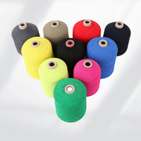 Vente directe d'usine 100 #   Fil recouvert de fil hautement élastique écologique pour le tricot et le tissage de chaussettes de la meilleure qualité