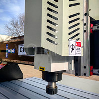 Máquina CNC de 3 Ejes Computarizada Vortek PK1325 para Trabajar la Madera, Control Syntec, Motor de Eje Único para Tallado de Madera y Acrílico