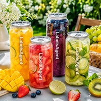 Boîtes en PET transparentes à ouverture facile avec anneau de traction, personnalisables avec logo et motifs, best-sellers, pour desserts