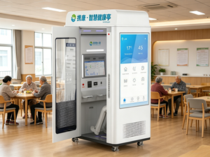 Kiosque médical intelligent, cabine d'examen de santé, capable de <span class=keywords><strong>mesurer</strong></span> <span class=keywords><strong>la</strong></span> taille, le poids et de tester <span class=keywords><strong>la</strong></span> <span class=keywords><strong>glycémie</strong></span>. - Product Image 1