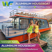 Fournisseur d'usine - Catamaran flottant de 12 m en alliage d'aluminium et de magnésium pour la pêche et les loisirs