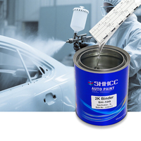 SHHCC SH100 2K Binder pour mélange de peintures automobiles, améliore la couvrance, additif de dilution pour revêtement de rénovation automobile