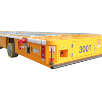 Robot AGV sur mesure de 120 tonnes à navigation magnétique et évitement d'obstacles par laser pour la manutention de matériaux