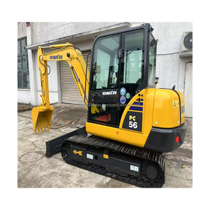 Envío Gratis, Excavadora Usada Komatsu PC56-7 de 5 Toneladas, Mini Excavadora Original de Japón, Motor EPA/CE - Product Image 3