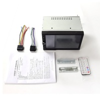 Pantalla táctil HD de 7 pulgadas 2 Din Car Radio MP5 Reproductor de video con GPS y Mirror Link para conectividad de teléfono BT 1 año de garantía