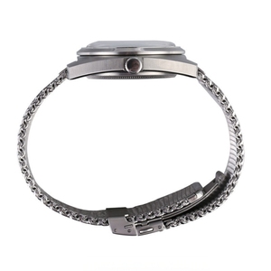 Orologio Personalizzato per Uomo, Elegante Movimento Giapponese, Super Luminoso, Alta Qualità, Cinturino in Maglia di Acciaio Inossidabile, Orologio Automatico con Calendario - Product Image 3