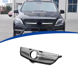 Rejilla de coche Mercedes-Benz, material ABS, diseño cielo estrellado, para ML W166 2013-2015, pieza de repuesto - Product Image 1