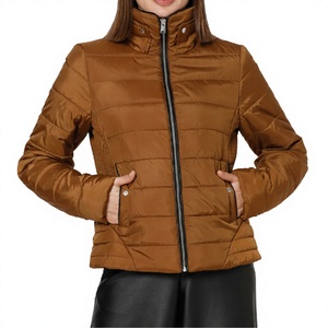 Chaqueta Acolchada para Mujer con Logotipo Personalizado, Chaqueta de Invierno Gruesa y Resistente al Viento, Ropa de Abrigo Informal para Exteriores, Fabricante Mayorista - Product Image 1