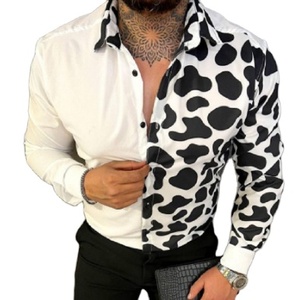 Roupas personalizadas Manga Longa Botão até T-shirt Essentials Camisas dos homens - Product Image 1