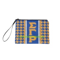 Porte-monnaie réutilisable Sigma Gamma Rho 1922, sac à main de créateur personnalisé pour sororité, de haute qualité, pratique à transporter, vente en gros