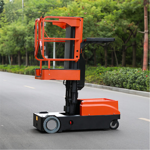 Gudang 3ton 6m pengambil pesanan listrik peralatan angkat logistik pemetik pesanan forklift dengan tinggi angkat 6m - Product Image 1