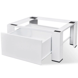 Space Save Washing Machine Base Washing Machine Shelf <b>Laundry</b> Washing Machine Pedestal Stand with Drawer Mail Order Packing - Product Image 5