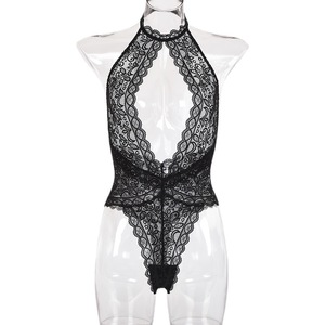 Lencería Sexy de Moda para Mujer, Nueva Colección 2023, con Encaje, Transparente, Escote en V, Espalda Descubierta - Product Image 3