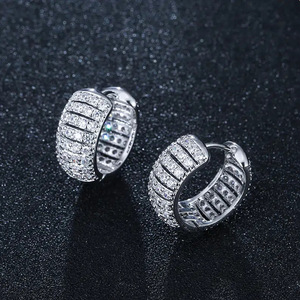 Orecchini a Cerchio Geometrici Rotondi per Donne, Accessori per Orecchie Vintage Semplici per Uso Quotidiano - Product Image 3