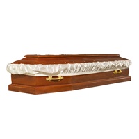 Ataúdes de Madera Brillante al por Mayor para Fallecidos en Varios Tonos con Opciones Decorativas |   Suministros Funerarios al por Mayor