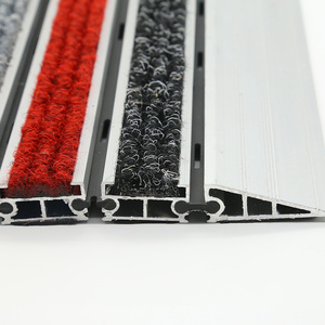 Tapis de <span class=keywords><strong>porte</strong></span> en aluminium anodisé antidérapant haut de gamme 2025 avec support <span class=keywords><strong>d</strong></span>'<span class=keywords><strong>isolation</strong></span> phonique pour les entrées de centres commerciaux - Product Image 6