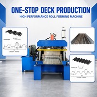 Machine de formage à froid de panneaux de plancher |   Machine de fabrication de tôles de revêtement métallique pour structure de plancher Algérie