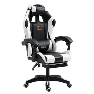Chaise de jeu Minte en cuir PU inclinable, réglable en hauteur, ergonomique, pour jeux de course - Product Image 3