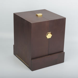 กล่องเก็บของไม้แกะสลักหรูหราทำมือ รูปทรงสี่เหลี่ยมผืนผ้า ทำจากไม้เอ็มดีเอฟ พกพาสะดวก ใช้เป็นกล่องโชว์งานฝีมือหรือกล่องของขวัญ - Product Image 3