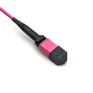 MTP MPO 듀플렉스 LC <span class=keywords><strong>12</strong></span> 섬유 OM4 광학 장비 광섬유 케이블 - Product Image 4