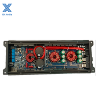 Amplificateur de voiture mono de classe D haute qualité 1500W*1CH SZD-1500.1D avec radio HD intégrée, crossovers et égaliseurs 10Hz-250Hz, garantie de 2 ans