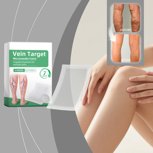 Parche de microagujas para venas, parche herbal para el cuidado de las piernas para alivio de venas varicosas, OEM ODM - Product Image 2