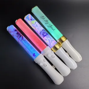 Vara de luz personalizada por atacado para kpop plástico ABS + PETG tampa do tubo de luz LED dmx